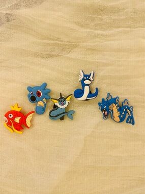Pokemon Croc Charms, Jibbitz - Set #21
